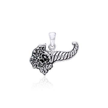 Cornucopia Sterling Silver Pendant TPD2855 - Jewelry
